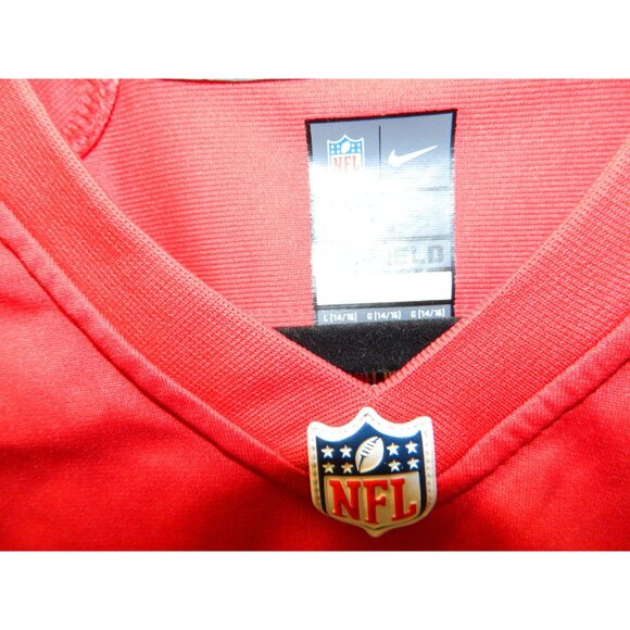 NFL Players On Field Nike Patrick Mahomes Kansas City Chiefs Lg Red Game Jersey - Picture 7 of 11